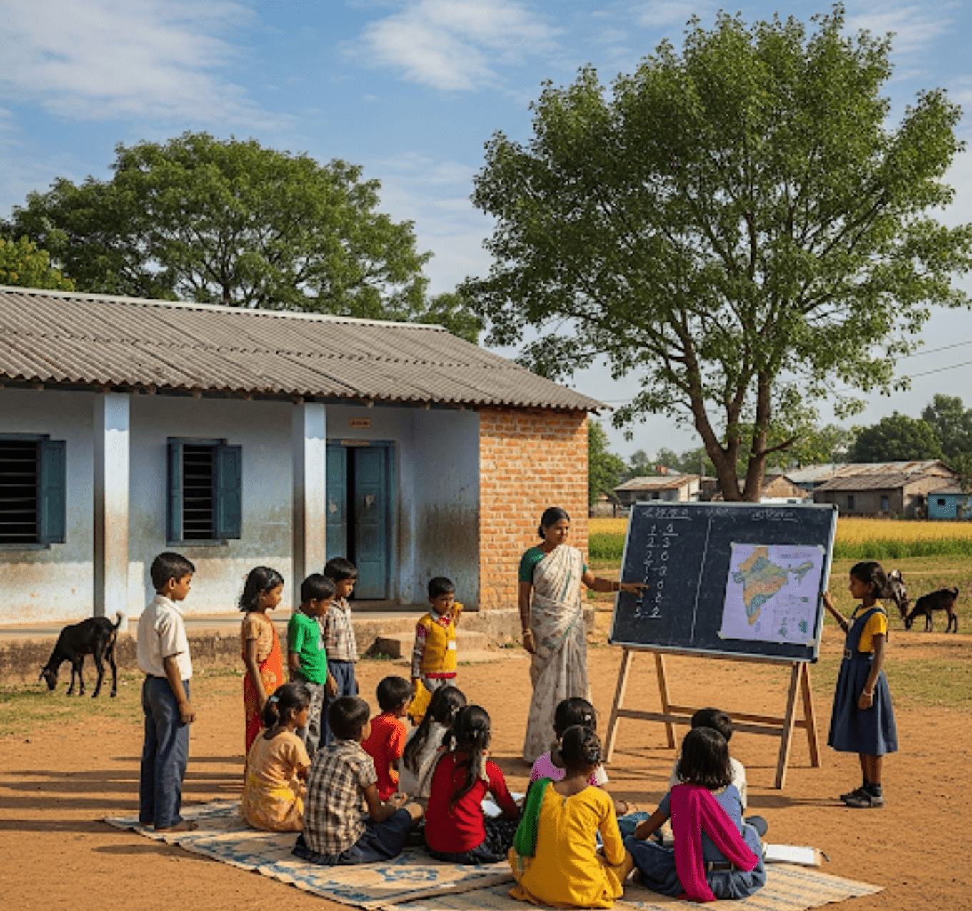 Current State of Education Inequality in Rural India
