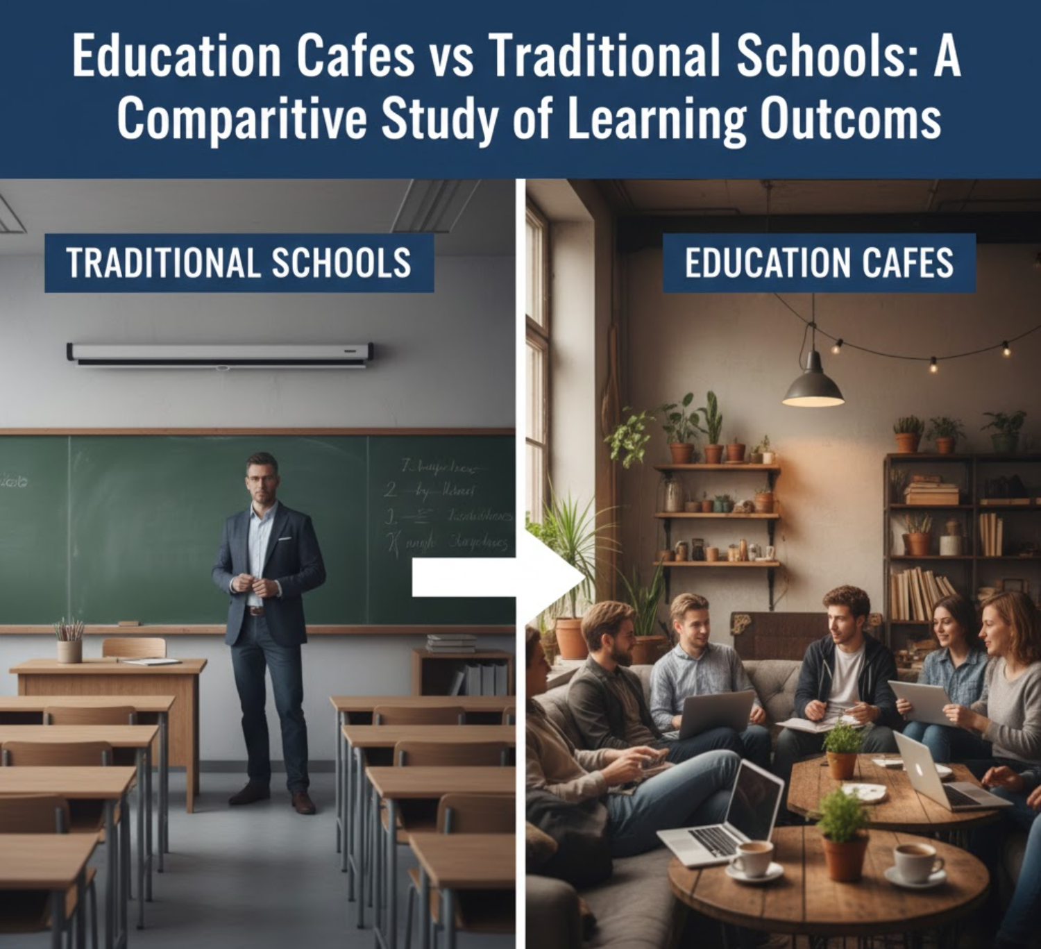 educational cafe vs traditional cafe